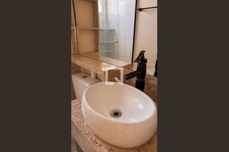 Banheiro de apartamento para alugar com 2 quartos, 50m² em Vila Mimosa, Campinas