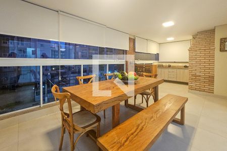 varanda de apartamento para alugar com 3 quartos, 118m² em Balneario Guarujá, Guarujá