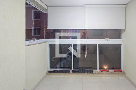 Varanda de apartamento para alugar com 3 quartos, 118m² em Balneario Guarujá, Guarujá