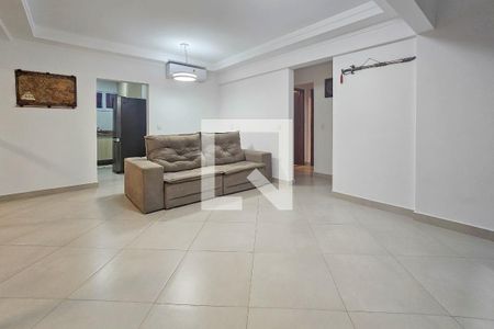 Sala de apartamento para alugar com 3 quartos, 118m² em Balneario Guarujá, Guarujá