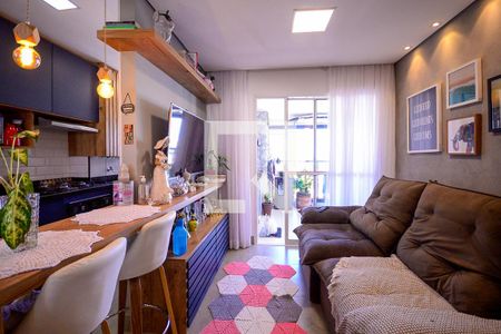 Sala  de apartamento à venda com 2 quartos, 67m² em Sacomã, São Paulo