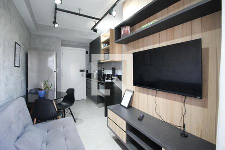 Sala de apartamento para alugar com 1 quarto, 27m² em Vila Nova Conceição, São Paulo