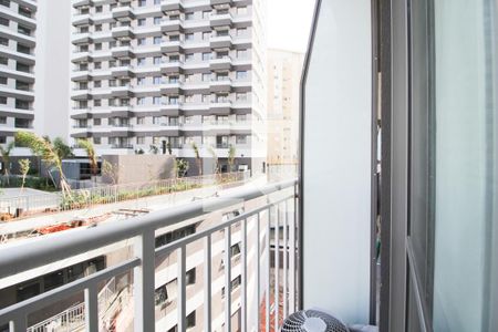 Varanda de apartamento para alugar com 1 quarto, 27m² em Vila Nova Conceição, São Paulo