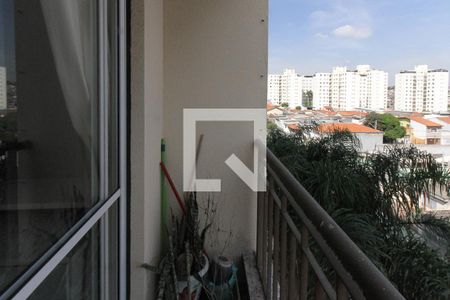 Varanda da Sala de apartamento para alugar com 2 quartos, 47m² em Jardim Vila Formosa, São Paulo