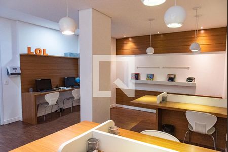 Área Comum - Sala de estudos de apartamento à venda com 3 quartos, 98m² em Cambuci, São Paulo