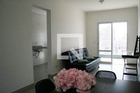 Sala de apartamento para alugar com 3 quartos, 117m² em Aviação, Praia Grande