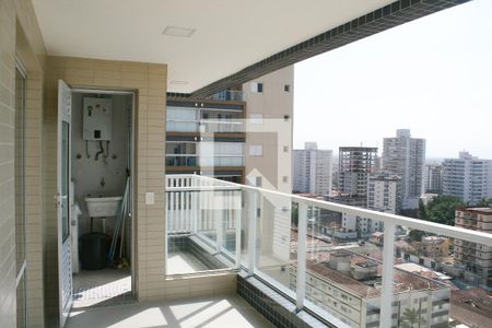 Varanda gourmet de apartamento para alugar com 3 quartos, 117m² em Aviação, Praia Grande