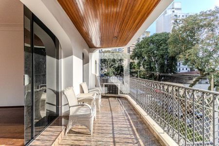 Varanda de apartamento à venda com 4 quartos, 260m² em Higienópolis, São Paulo