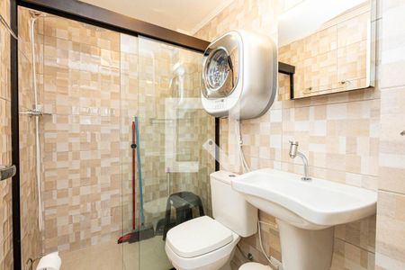 Banheiro de apartamento para alugar com 1 quarto, 34m² em Bela Vista, São Paulo