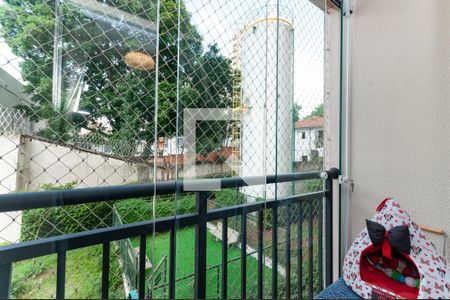 Varanda da Sala de apartamento para alugar com 2 quartos, 42m² em Bom Retiro, São Paulo