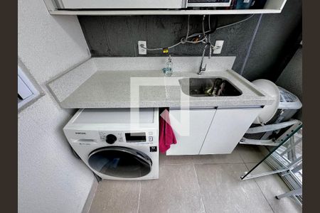 Área de Serviço de apartamento à venda com 2 quartos, 53m² em Santo Amaro, São Paulo