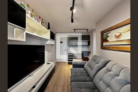 Sala de apartamento à venda com 2 quartos, 53m² em Santo Amaro, São Paulo