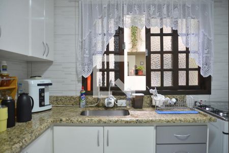 Cozinha de casa à venda com 4 quartos, 267m² em Parque Oratório, Santo André