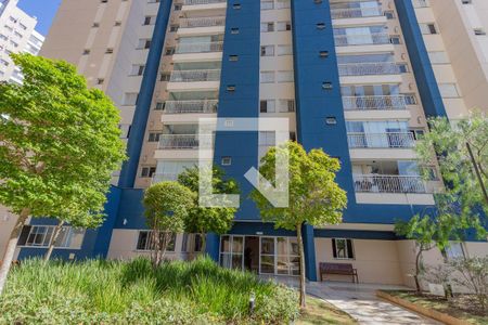 Fachada do bloco de apartamento à venda com 3 quartos, 81m² em Centro, Diadema