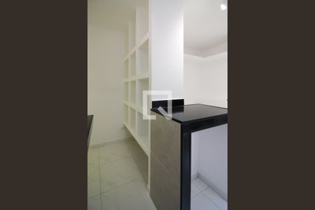 Cozinha integrada com Área de Serviço de kitnet/studio para alugar com 1 quarto, 13m² em Jardim Taquaral, São Paulo