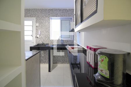 Cozinha integrada com Área de Serviço de kitnet/studio para alugar com 1 quarto, 13m² em Jardim Taquaral, São Paulo