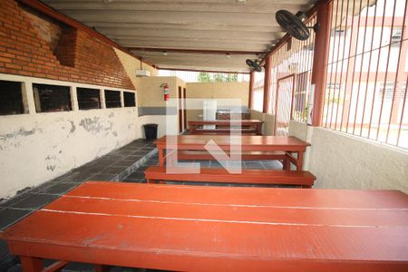 Área comum - Churrasqueira de apartamento à venda com 1 quarto, 41m² em Camaquã, Porto Alegre