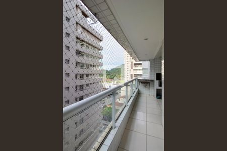 Sacada de apartamento para alugar com 2 quartos, 87m² em Canto do Forte, Praia Grande
