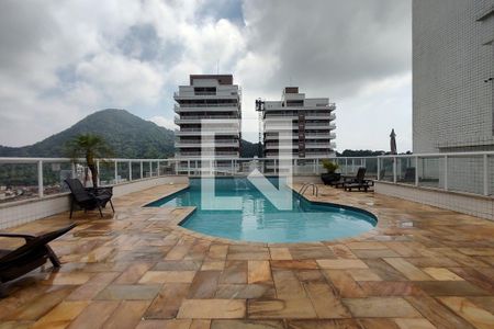 Área comum - Piscina de apartamento para alugar com 2 quartos, 87m² em Canto do Forte, Praia Grande