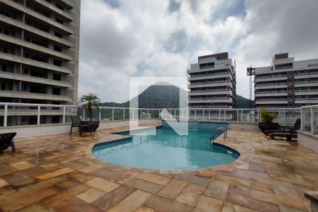 Área comum - Piscina de apartamento para alugar com 2 quartos, 87m² em Canto do Forte, Praia Grande