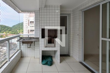 Sacada de apartamento para alugar com 2 quartos, 87m² em Canto do Forte, Praia Grande