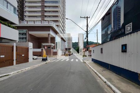 Vista da Rua de apartamento para alugar com 2 quartos, 87m² em Canto do Forte, Praia Grande