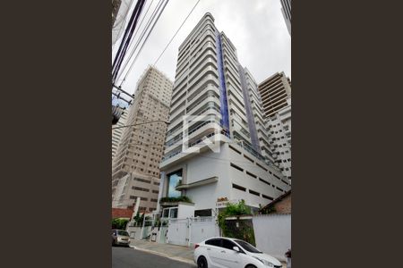 Fachada do Prédio de apartamento para alugar com 2 quartos, 87m² em Canto do Forte, Praia Grande