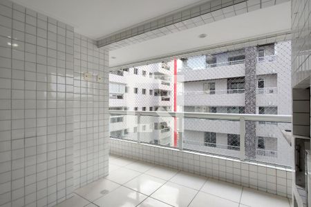 Sacada de apartamento para alugar com 2 quartos, 87m² em Canto do Forte, Praia Grande
