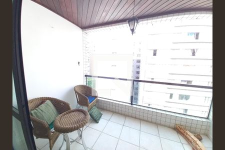 Varanda da Sala de apartamento para alugar com 2 quartos, 117m² em Itararé, São Vicente