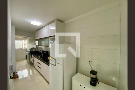 Sala de apartamento para alugar com 1 quarto, 65m² em Boqueirão, Praia Grande