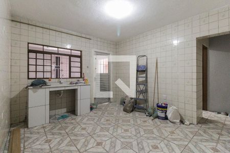 Sala/Cozinha de casa para alugar com 1 quarto, 42m² em Cidade Nitro Operária, São Paulo