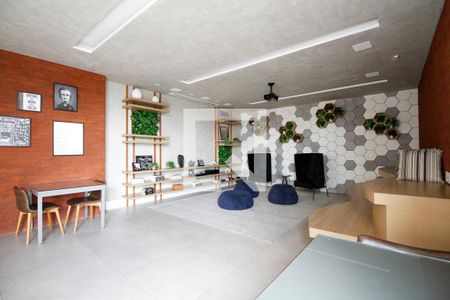 Área Comum - Coworking de kitnet/studio à venda com 1 quarto, 33m² em Pinheiros, São Paulo
