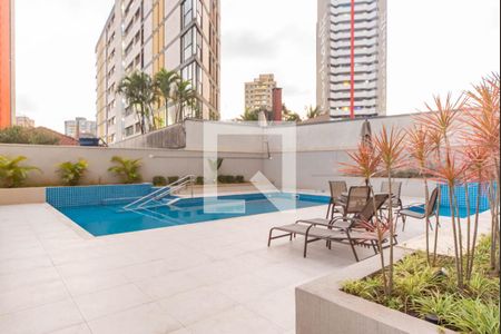Área comum - Piscina de apartamento à venda com 3 quartos, 90m² em Vila Assunção, Santo André