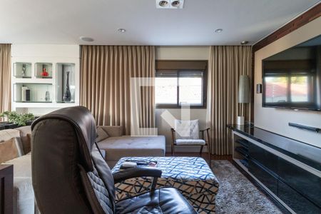 Sala de TV de apartamento à venda com 4 quartos, 193m² em Alto da Lapa, São Paulo