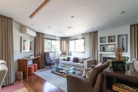 Sala de apartamento à venda com 4 quartos, 193m² em Alto da Lapa, São Paulo