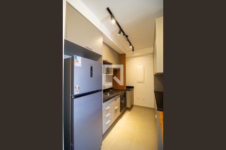 Cozinha de apartamento para alugar com 1 quarto, 47m² em Parque Campolim, Sorocaba