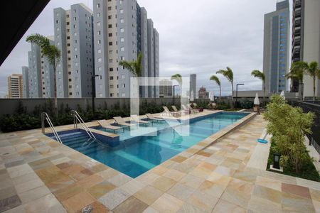 Área comum - Piscina de apartamento para alugar com 1 quarto, 47m² em Parque Campolim, Sorocaba
