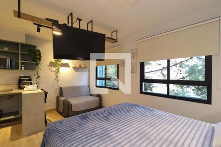 Sala/Quarto de apartamento para alugar com 1 quarto, 25m² em Pinheiros, São Paulo
