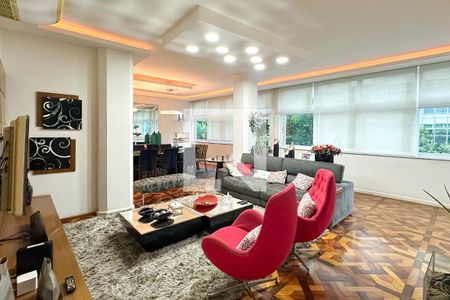 Sala de apartamento à venda com 4 quartos, 288m² em Copacabana, Rio de Janeiro