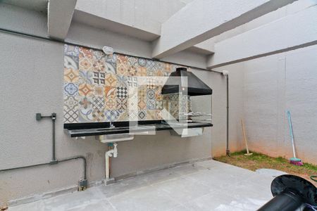 Área comum - Churrasqueira de kitnet/studio para alugar com 1 quarto, 18m² em Chácara Inglesa, São Paulo