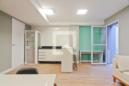 Área comum - Salão de festas de kitnet/studio para alugar com 1 quarto, 18m² em Chácara Inglesa, São Paulo