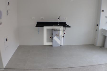 Cozinha de apartamento à venda com 1 quarto, 52m² em Alphaville Industrial, Barueri