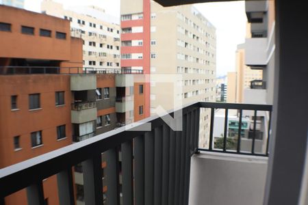 Vista da Sacada de apartamento à venda com 1 quarto, 52m² em Alphaville Industrial, Barueri