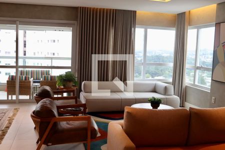 Sala de apartamento à venda com 4 quartos, 200m² em Alphaville Empresarial, Barueri