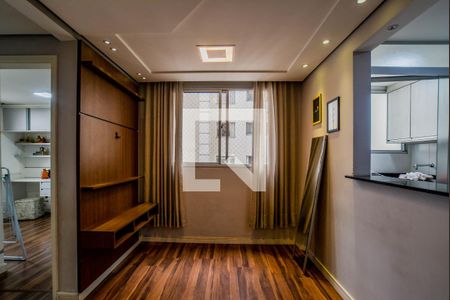 Sala de apartamento para alugar com 2 quartos, 49m² em Vila Homero Thon, Santo André