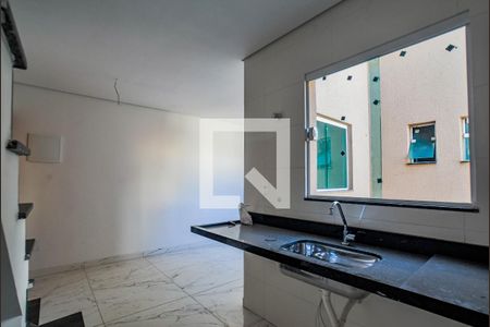 Cozinha de apartamento para alugar com 2 quartos, 92m² em Vila Curuçá, Santo André