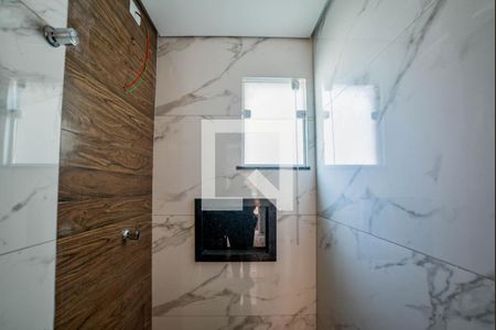 Banheiro da Suíte de apartamento para alugar com 2 quartos, 92m² em Vila Curuçá, Santo André