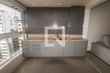 Varanda Gourmet de apartamento para alugar com 1 quarto, 46m² em Jardim Armação, Salvador