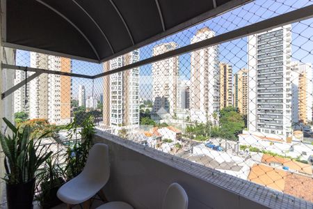 Vista/Varanda de apartamento à venda com 3 quartos, 128m² em Vila Mariana, São Paulo