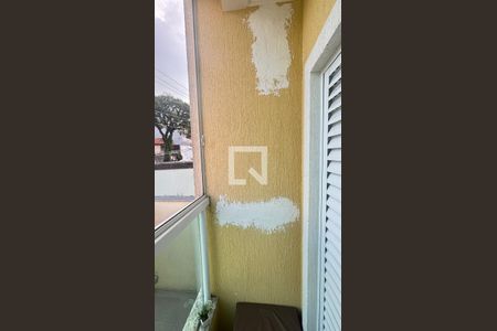 Varanda da Suíte de apartamento à venda com 3 quartos, 80m² em Vila Metalúrgica, Santo André